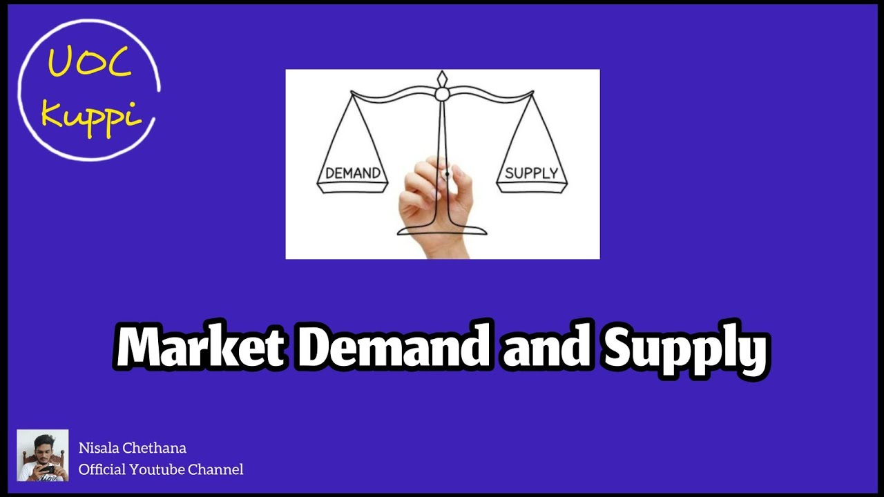Market Demand and Supply | Theory Discussion Programme