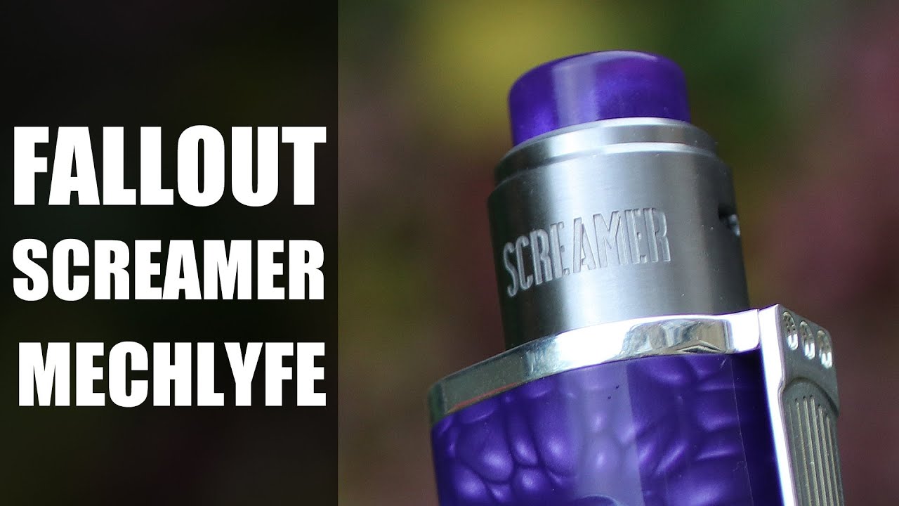 Screamer RDA from Fallout Vape & Mechlyfe