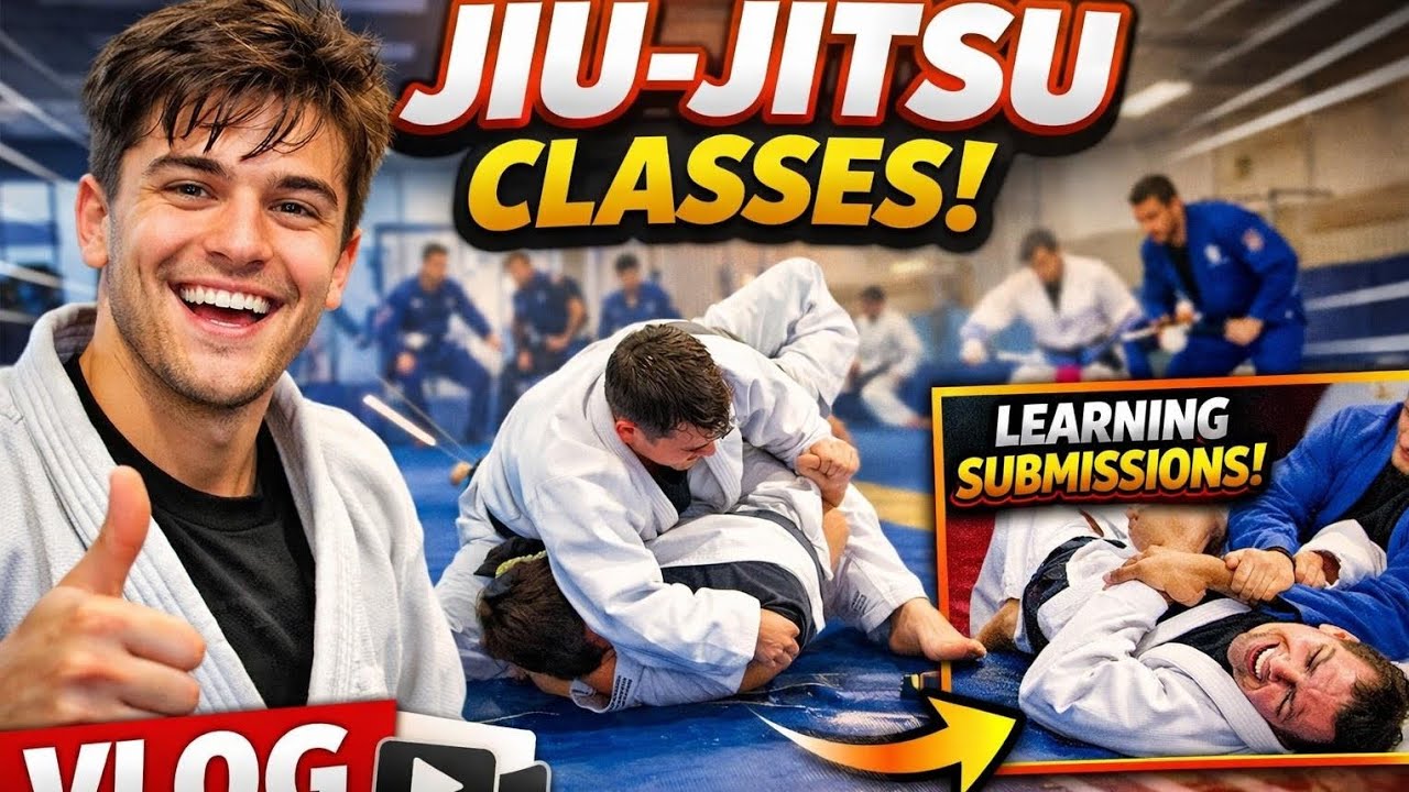 Jiu-jitsu classes learning submission watch full vlogs 