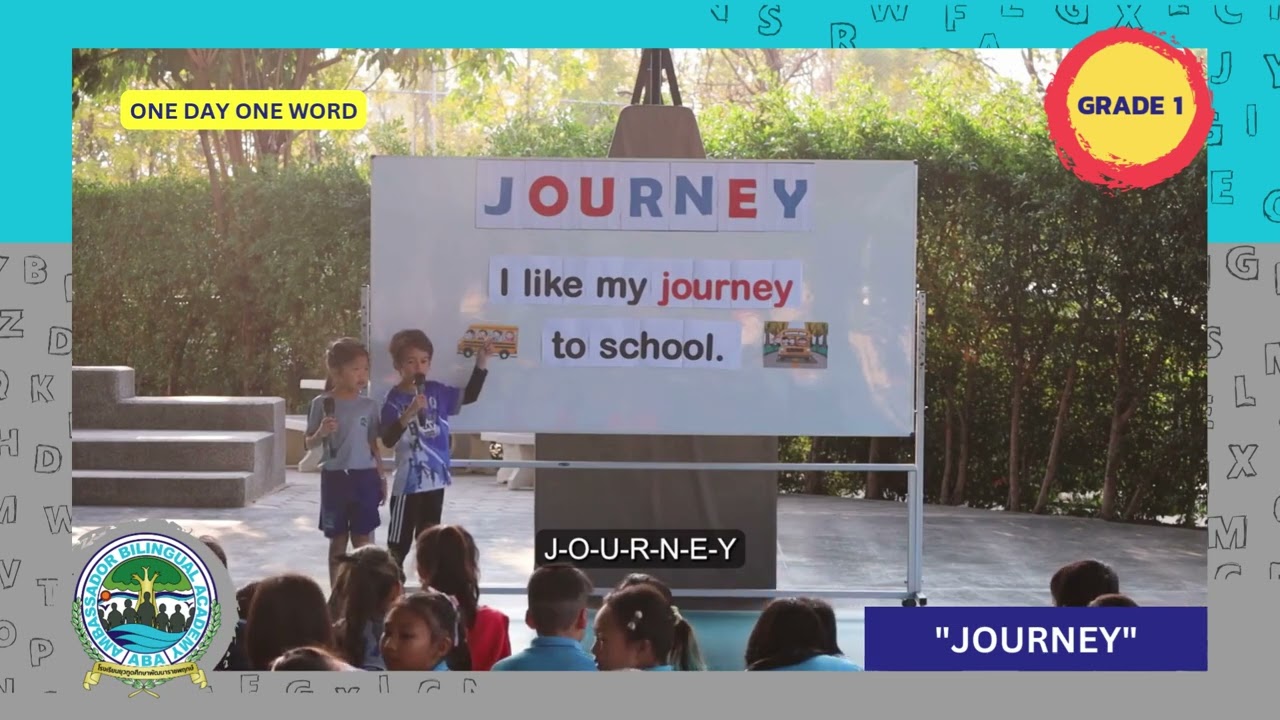 Today’s Word of the Day: “Journey”