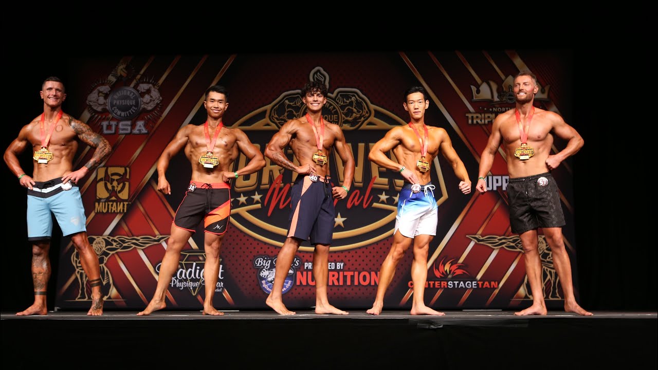 2024 Northwest Natural Men’s Physique True Novice Group A