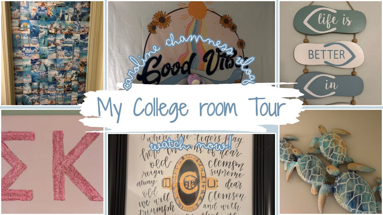 College room tour!!