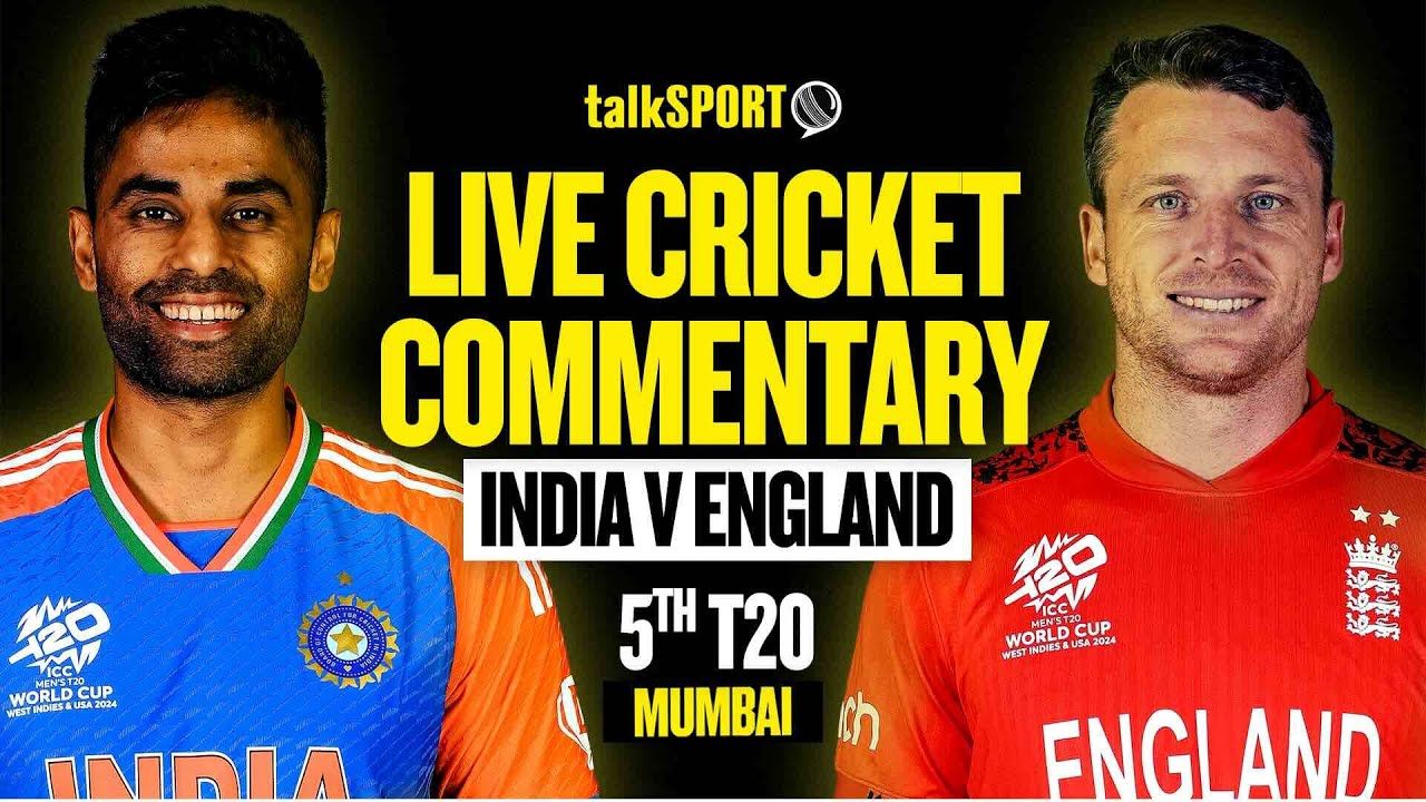 LIVE: India v England 5th T20, Mumbai | talkSPORT Cricket