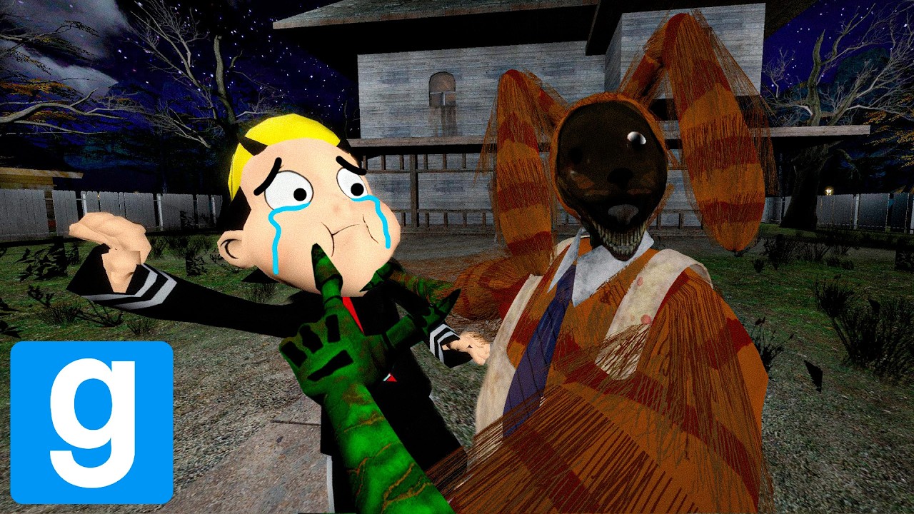 El Pumpkin Rabbit sigue en GMOD y no quiere parar de atormentarme😭😥