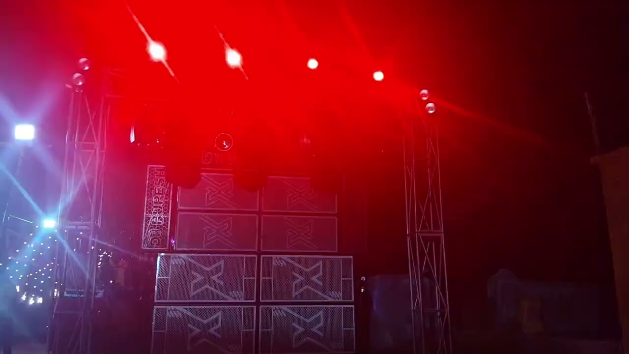 Dj rupesh Katras party setup testing #dj #viral #testing 