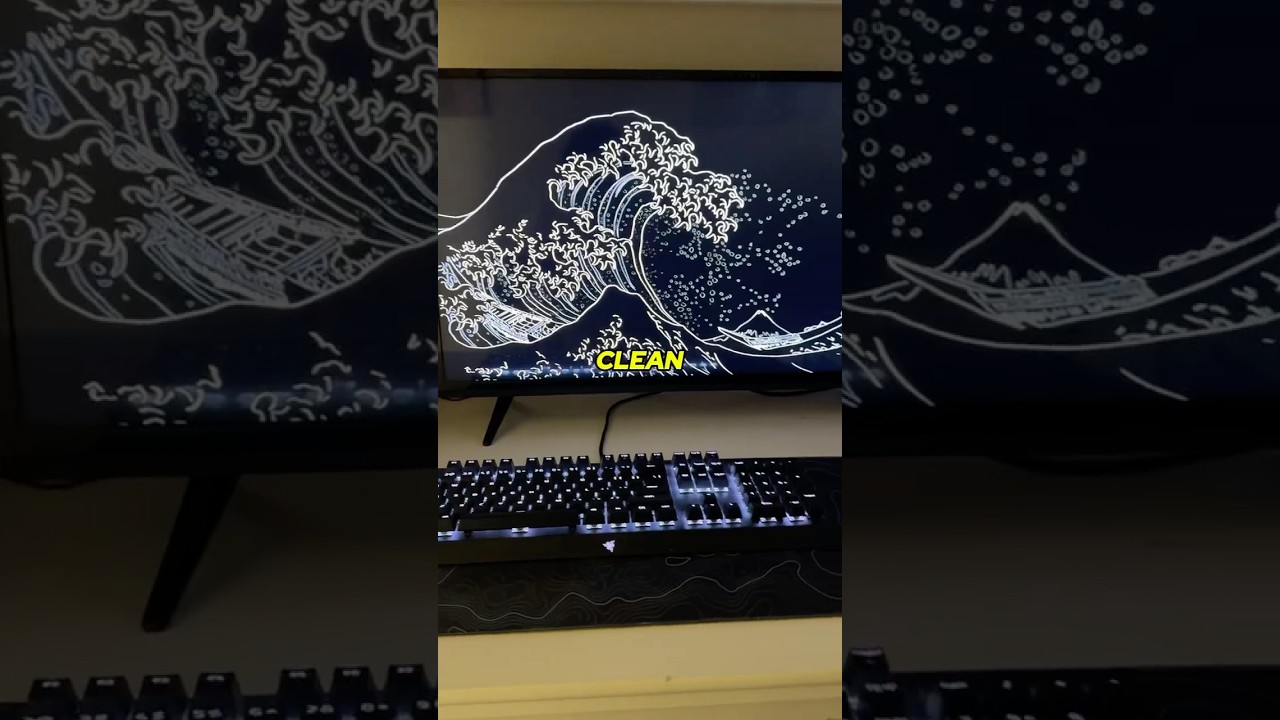 Превращаем пустой стол в игровую зону мечты 🖥️✨