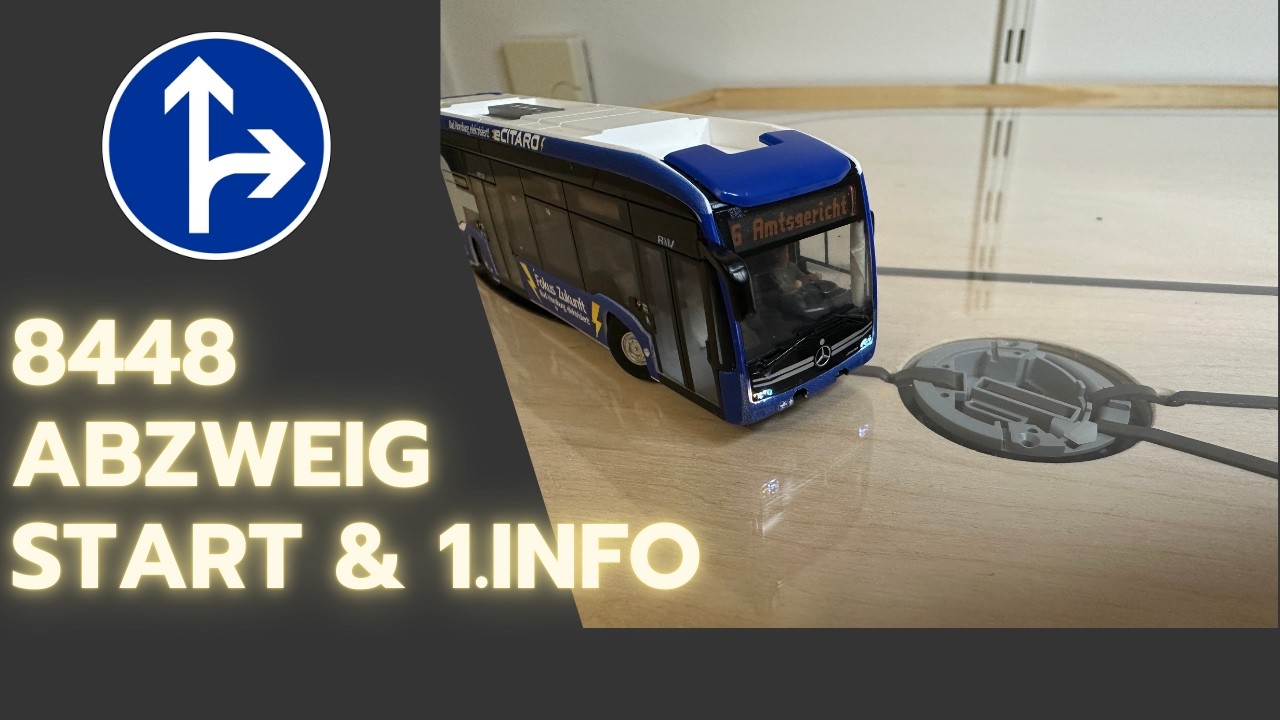 Abzweigung 8448 Packungsinhalt Viessmann CarMotion 2/3 Wege Abzweig Car Motion System Teil 1 02.2026