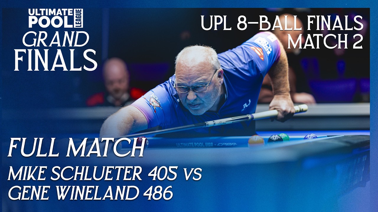 Mike Schlueter 405 vs Gene Wineland 486 | Final | UPL 8 Ball