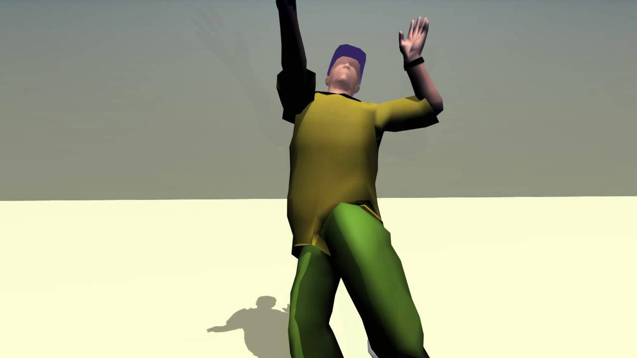 A bad day for a fight | My first 3D animation