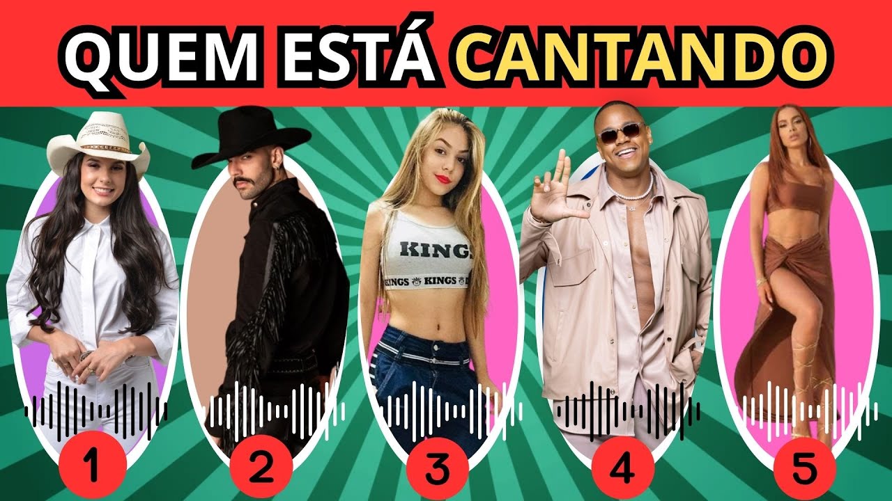 🎶ADIVINHE QUEM ESTÁ CANTANDO🎤  | TIKTOK | DESAFIO MUSICAL🤩
