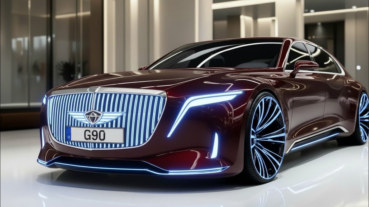 2026 제네시스 G90 공개 – 럭셔리 세단의 미래