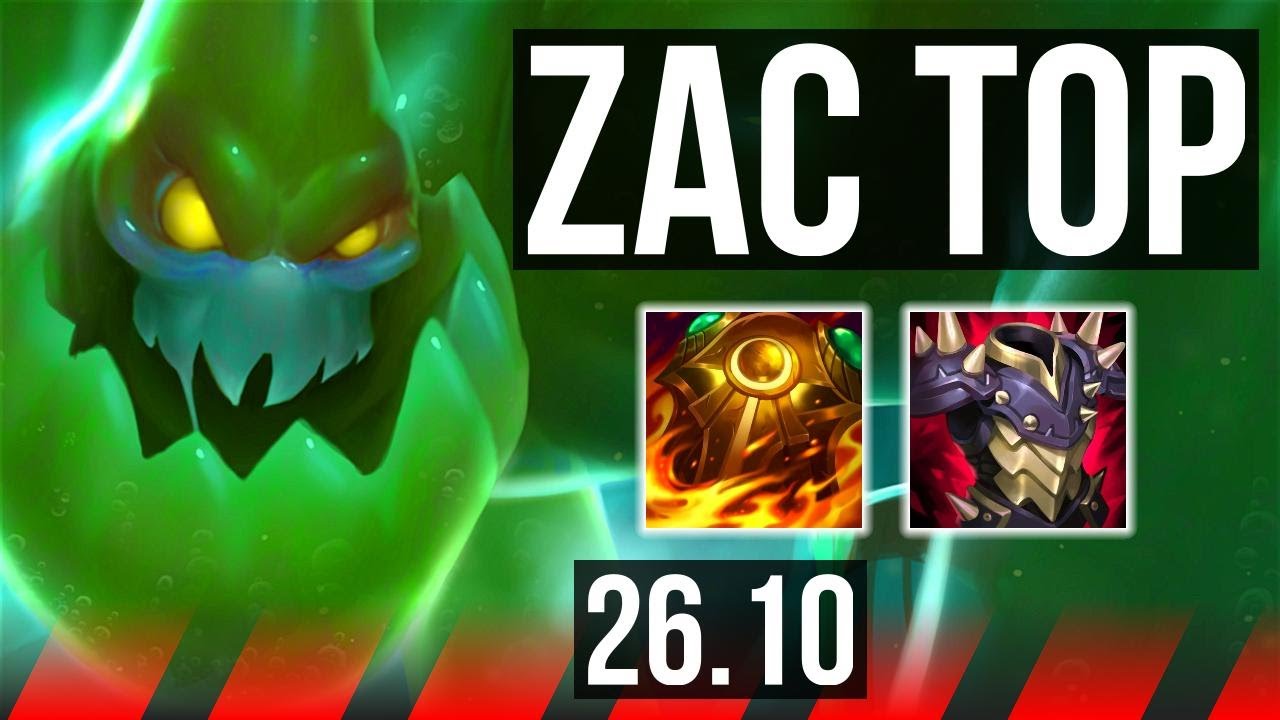 ZAC vs GAREN (TOP) | KR Diamond | 26.10
