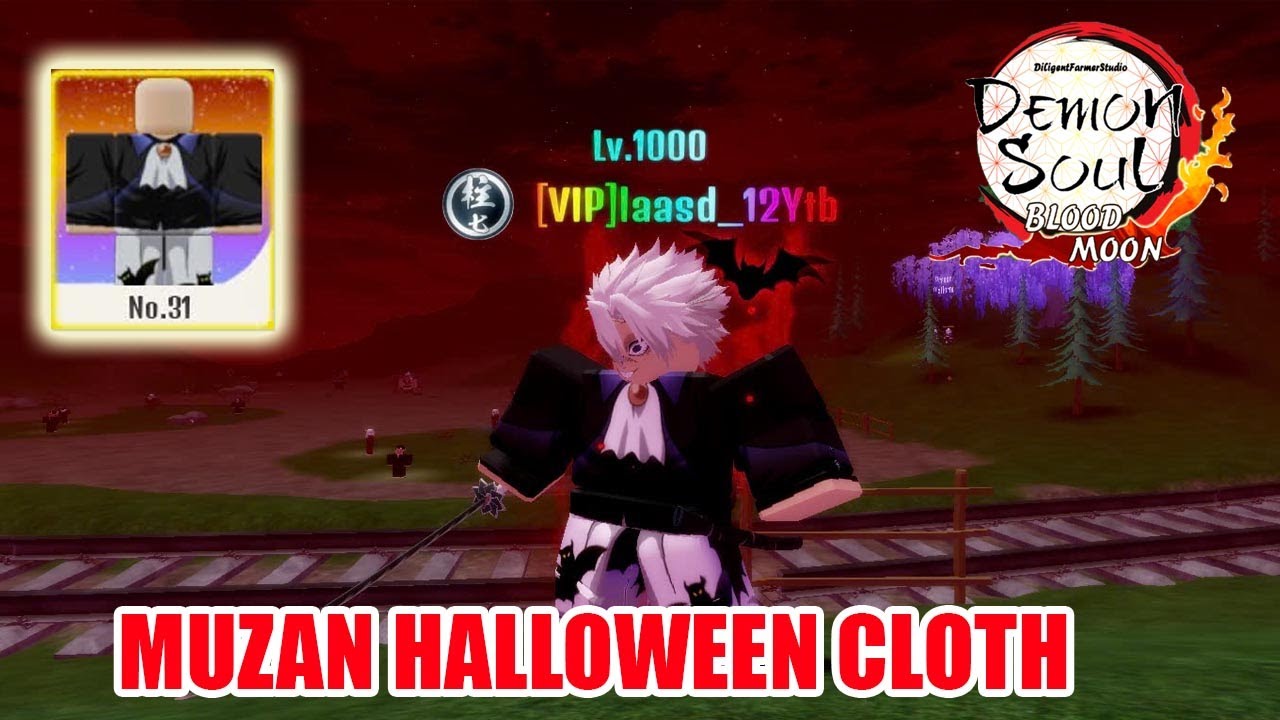 Demon Soul Simulator - Muzan Halloween Cloth