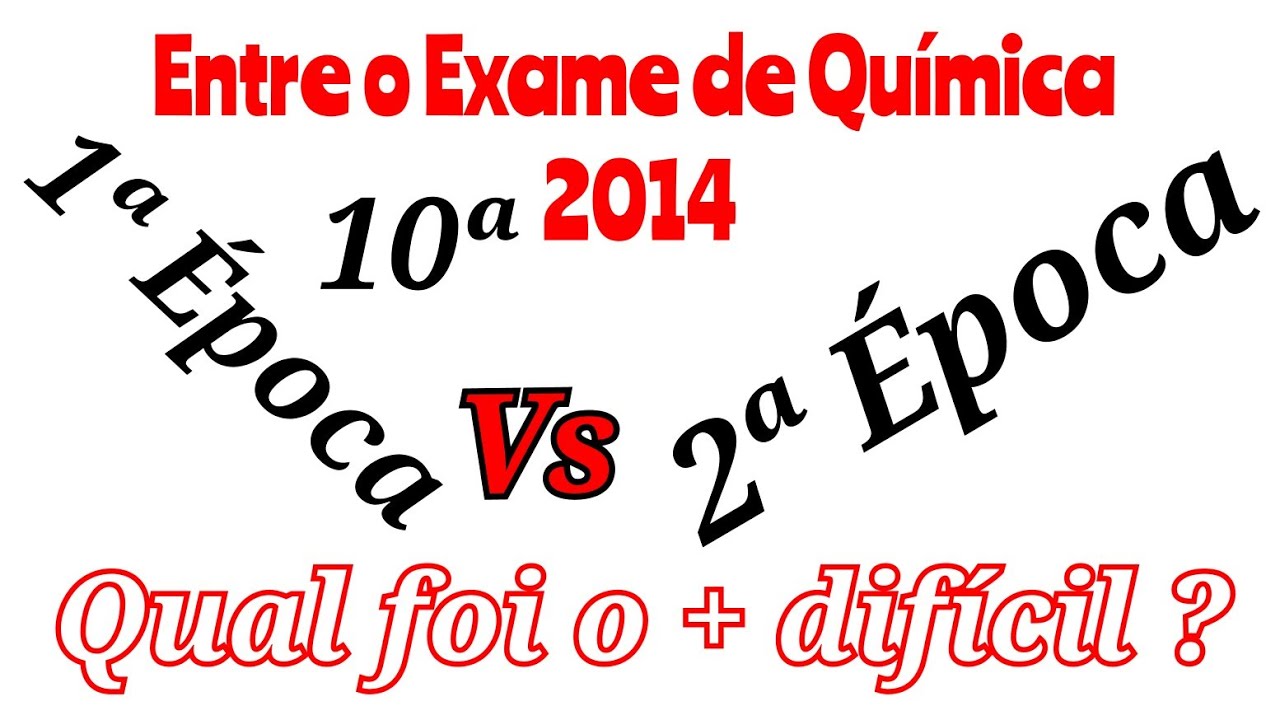 2 EXAMES DE QUÍMICA DA 10ª CLASSE RESOLVIDOS AO MESMO TEMPO . ANO 2014