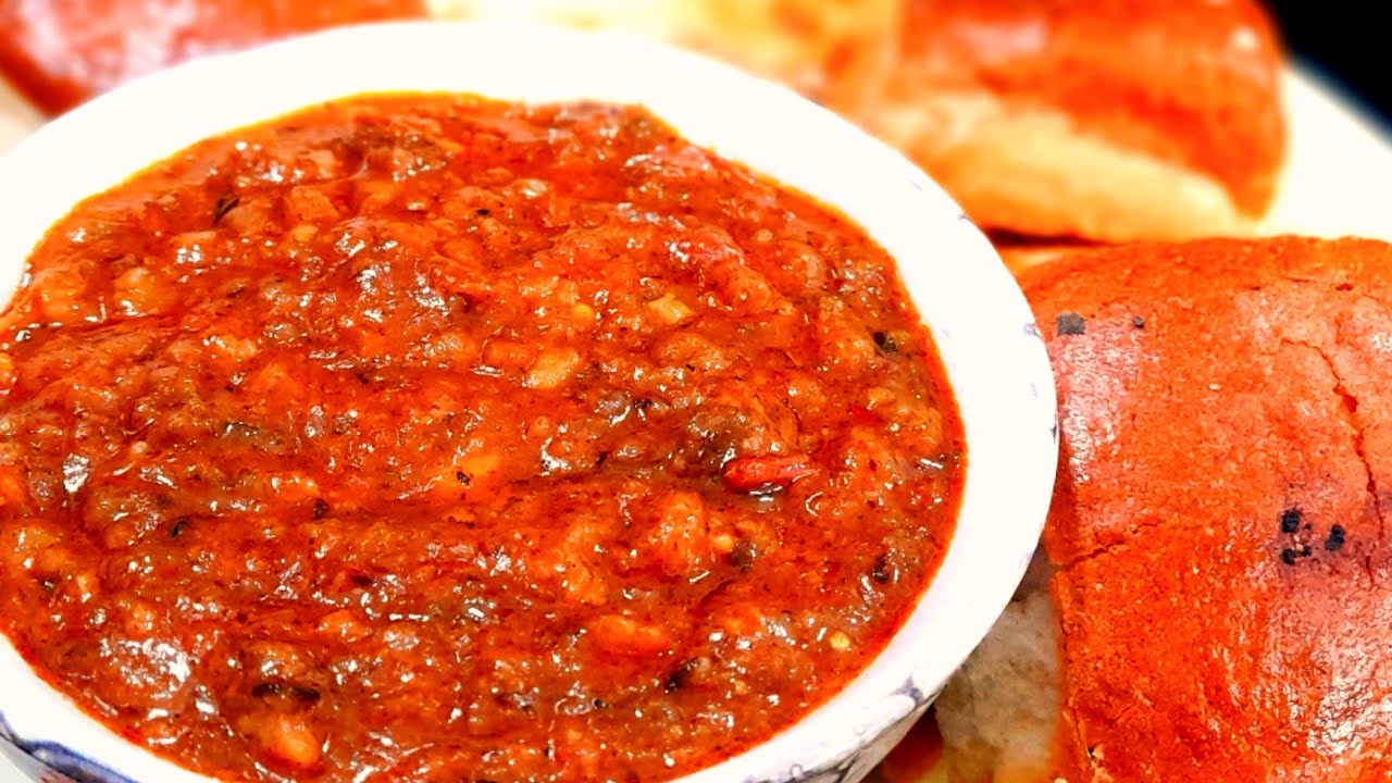 मार्केट जैसी स्वादिष्ट पाव भाजी बनाने का तरीका - Pav Bhaji - Street style Pav Bhaji recipe 