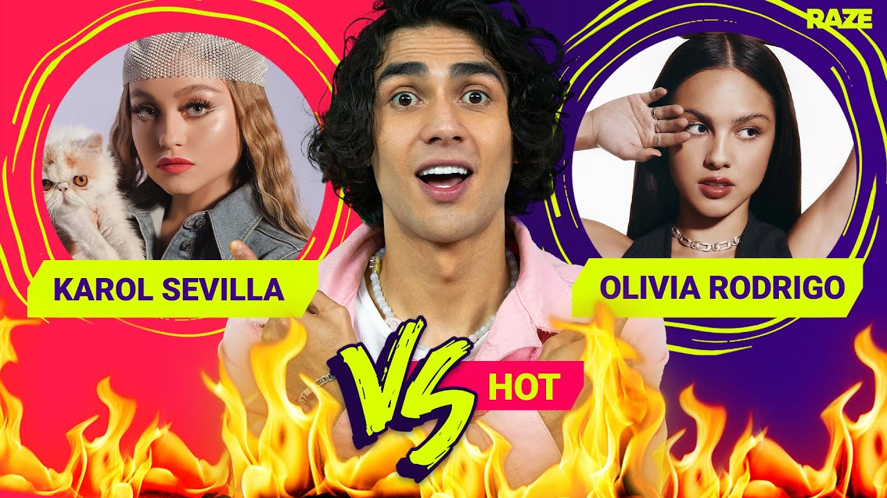 ¿A quién prefiere Alan Navarro? ¿Olivia Rodrigo o Karol Sevilla? | Versus Raze