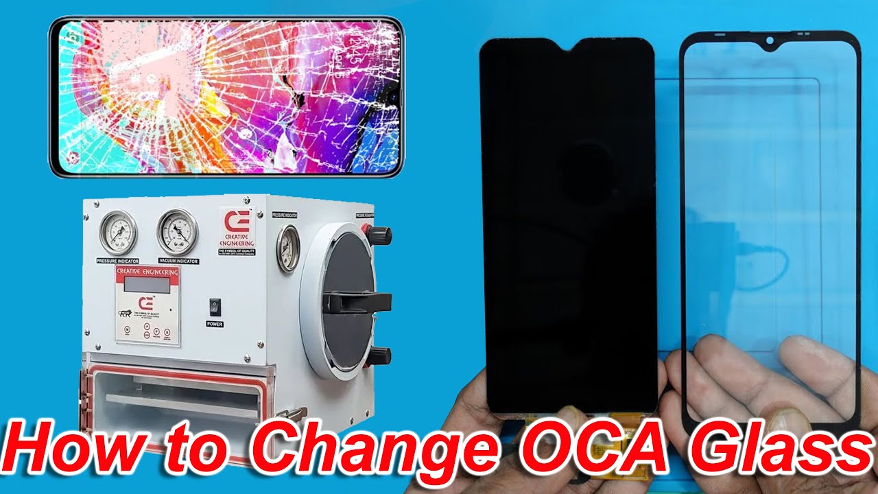 How to replace mobile phone OCA Glass | Smartphone Broken OCA Glass Replacement Tutorial 30