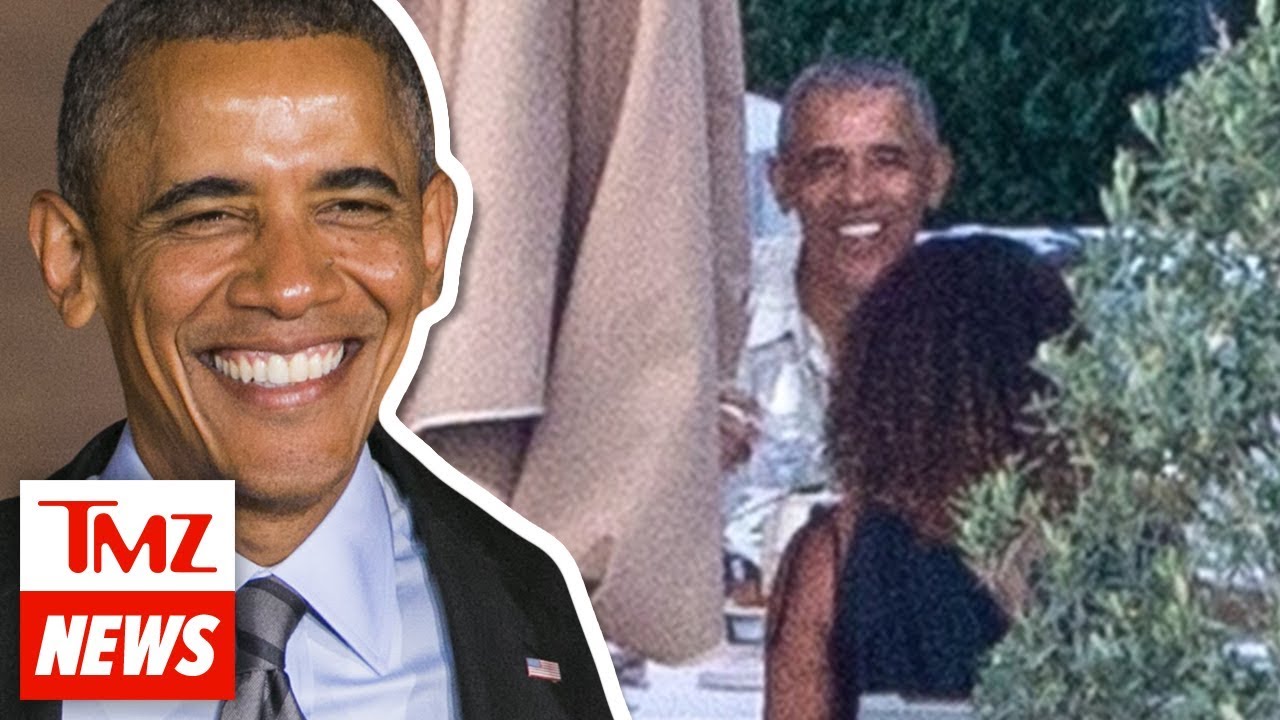 Obama's Million Happy Faces During Family Dinner in France | TMZ NEWSROOM TODAY