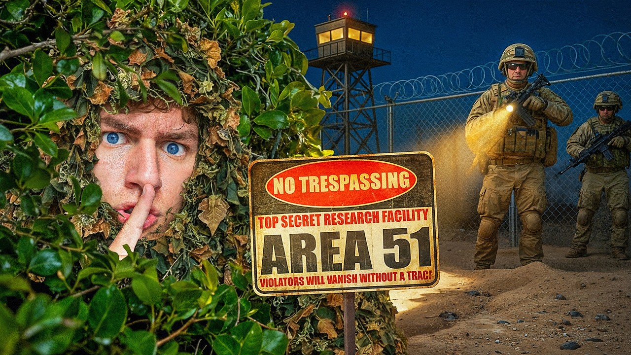 I Stealth Camped Outside Area 51