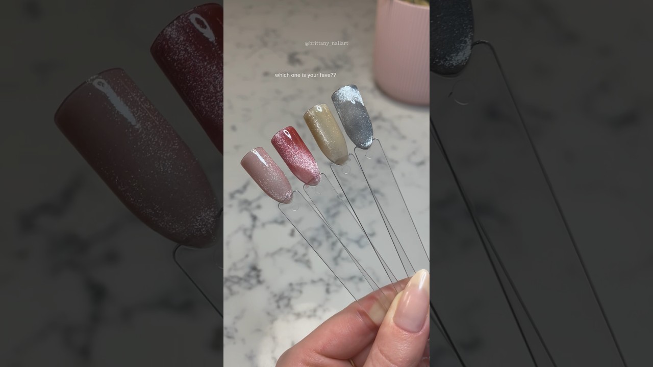 let&rsquo;s learn how to use magnetic polish together! ✨ DIY Gel Cat Eye Nail Tutorial | #nails #nailart