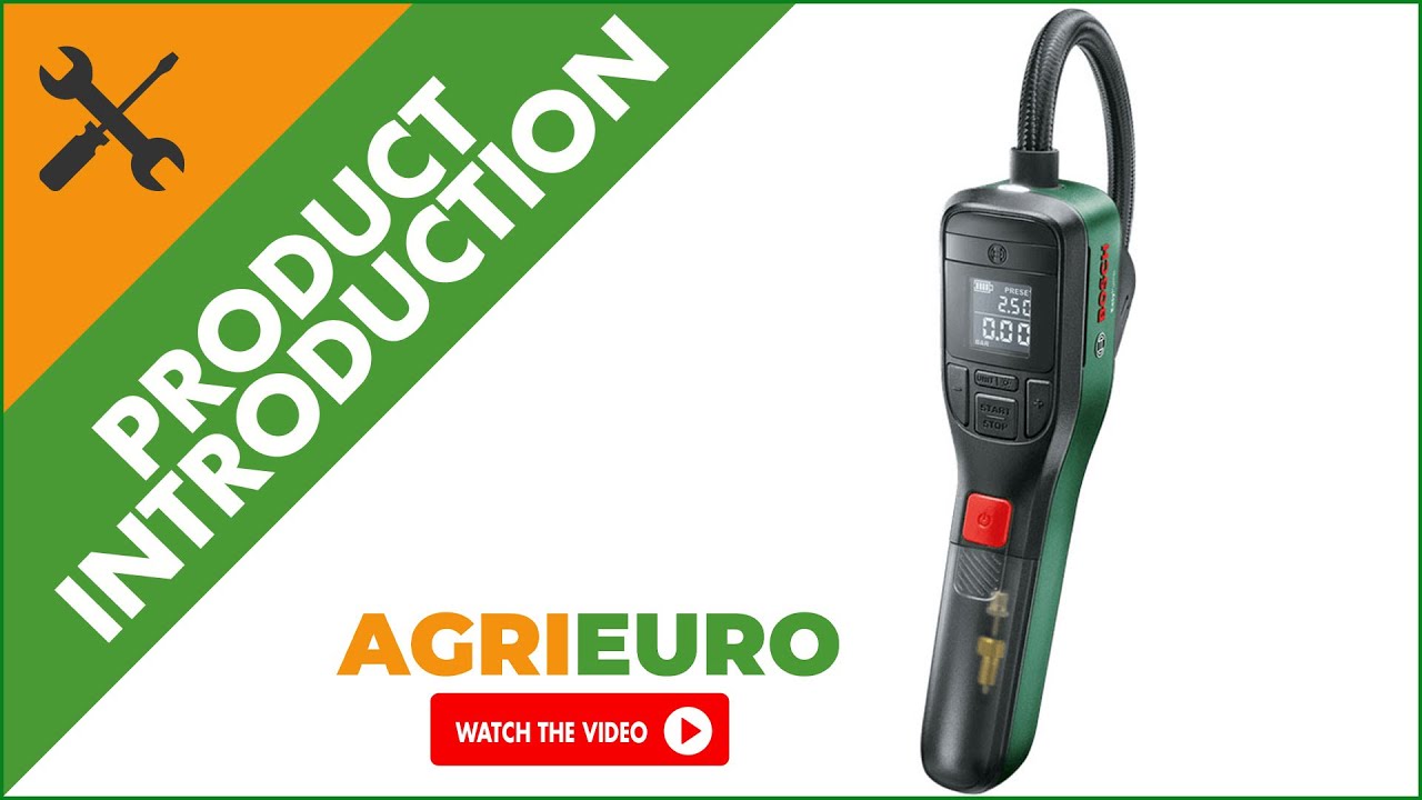 Bosch Easy Pump Portable Air Compressor - 3.6 V - 3 Ah - Product overview