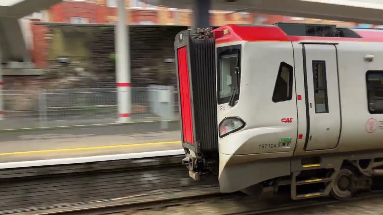 TFW 1:10PM SERVICE FROM PORT TALBOT PARKWAY TO MANCHESTER PICCADILLY DEPARTING NEWPORT PLATFORM 4.