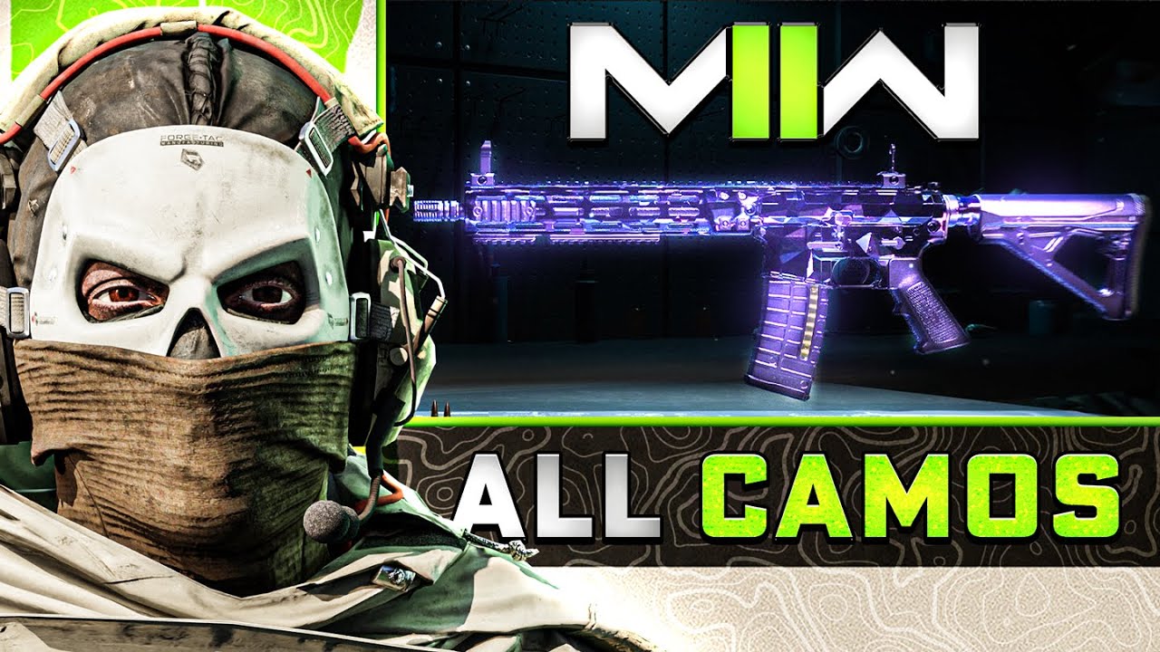 ALL MW2 MASTERY CAMOS EXPLAINED! How To Unlock MASTERY Camos in Modern Warfare 2