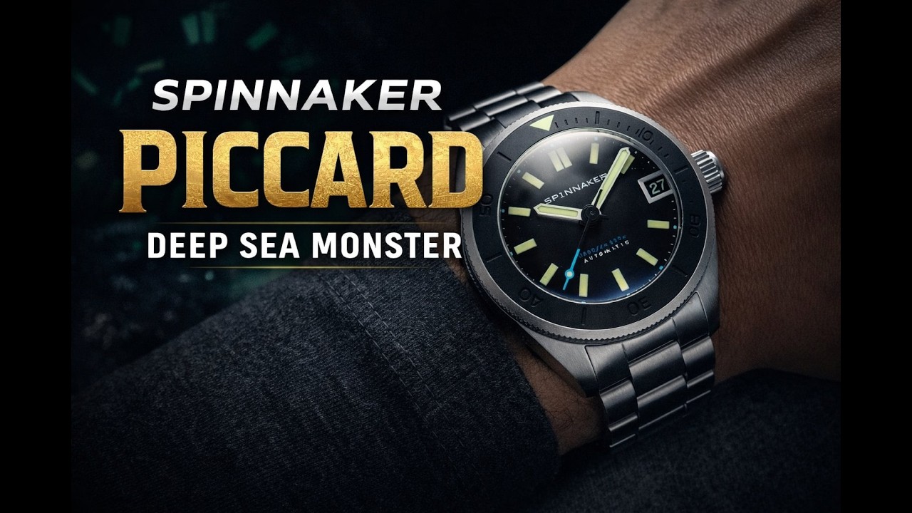 Spinnaker Piccard Unboxing | A Deep-Sea Monster Emerges