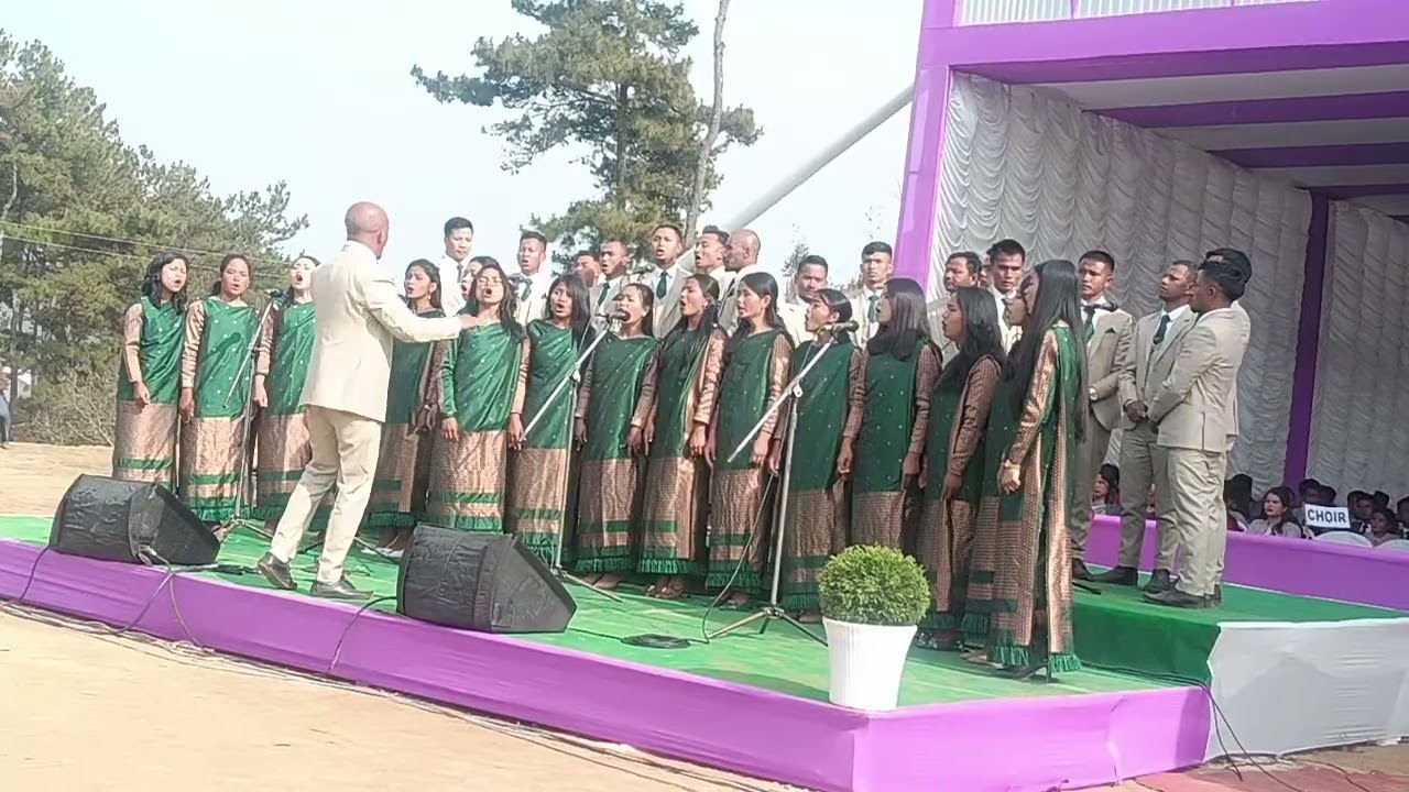 Standing choir jong ka jing ia seng samla mylliem presbytery ka ba 8