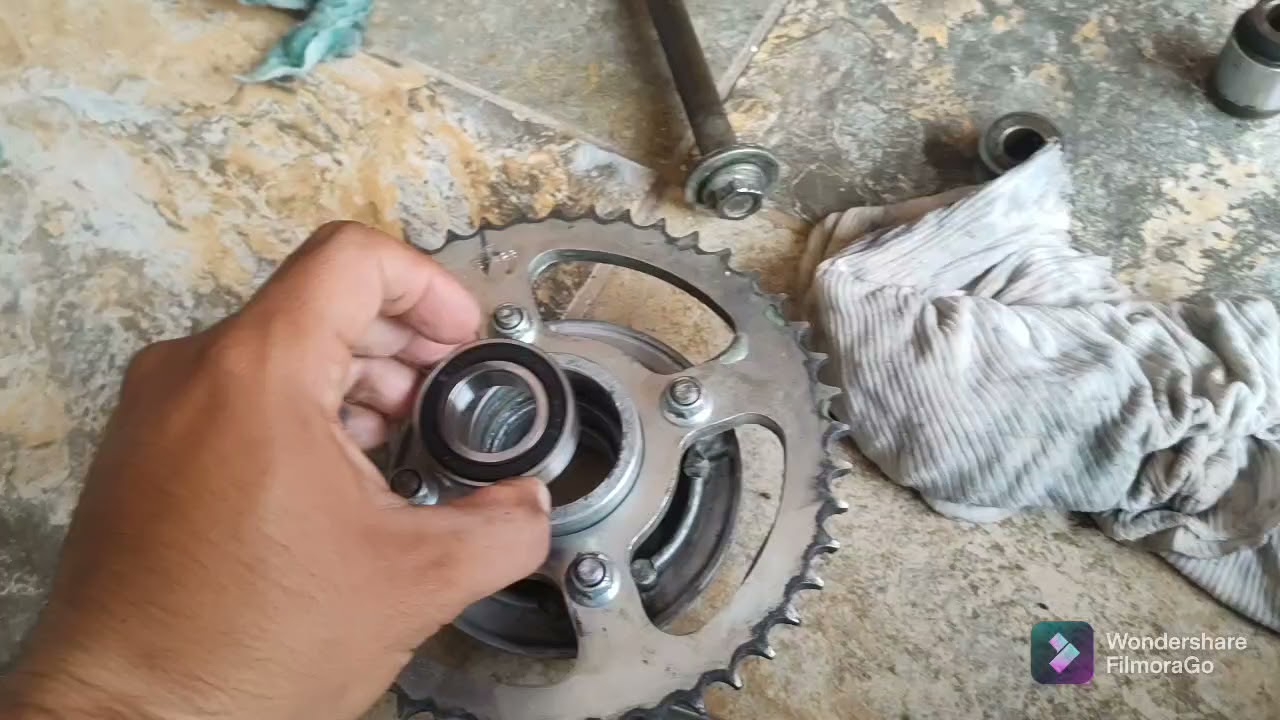 Cambio de Baleros de porta corona de Suzuki Gixxer #suzukigixxer   #Nayarit #motovlog
