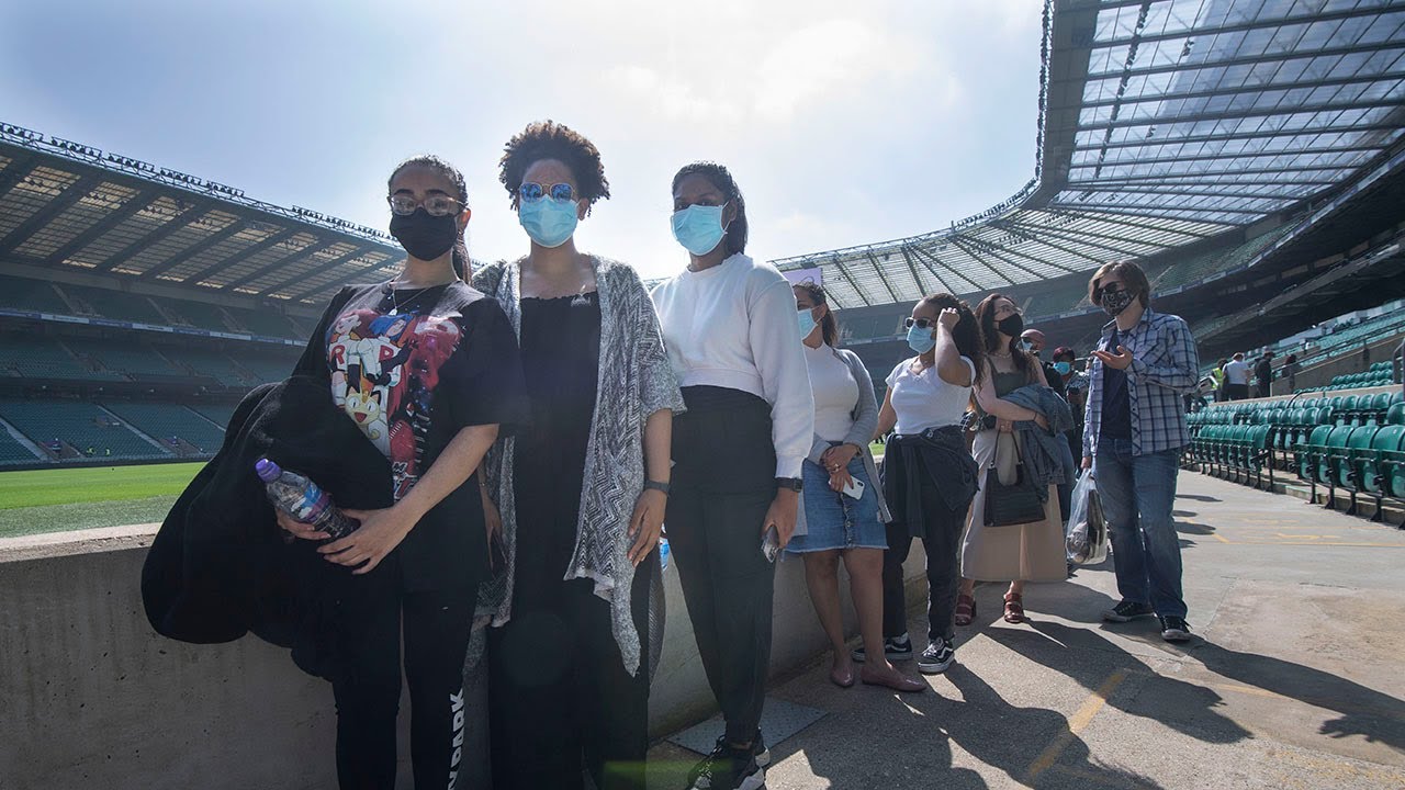 Twickenham Stadium turned into walk-in vaccination centre