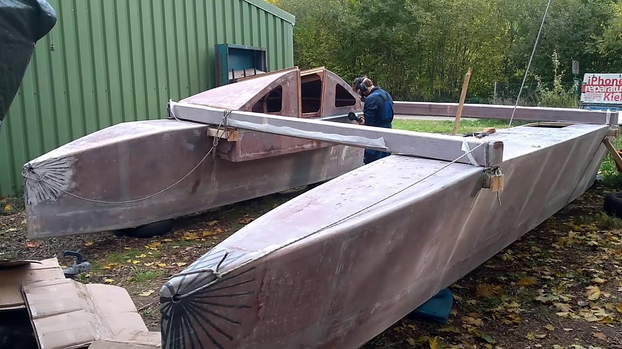 Proasis Pacific Proa under construction workshop tour