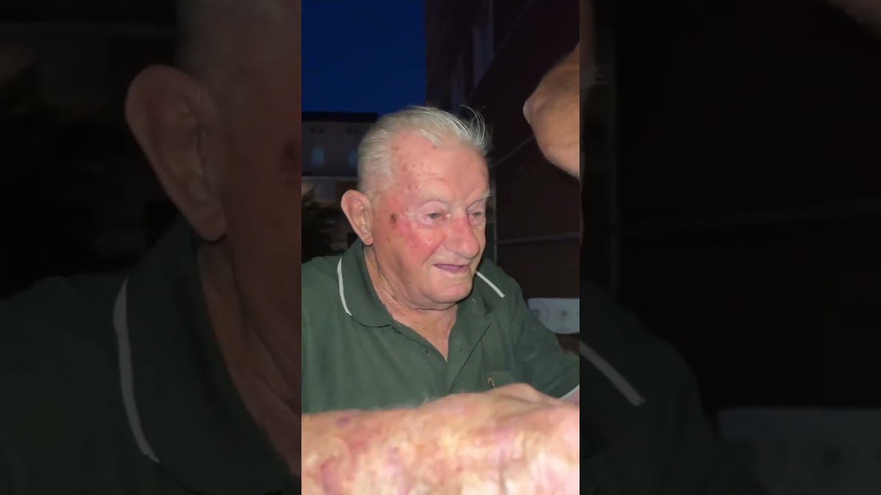 NONNO FAUSTINO - Torta di COMPLEANNO e regali per i 95 anni 🎉🥰🐊🎉