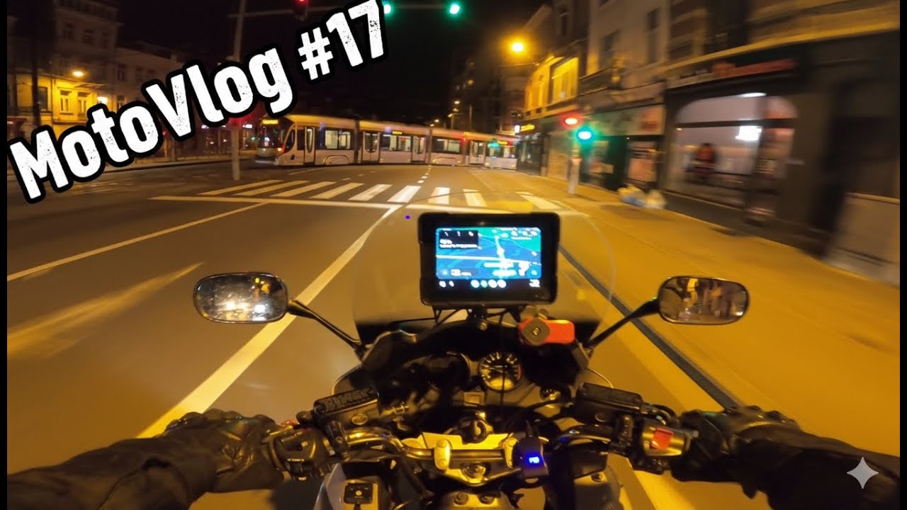 🇧🇪🇲🇦 MotoVlog#17 | Nuit avancée sur Bruxelles 🌙 | Discussions et impressions de route