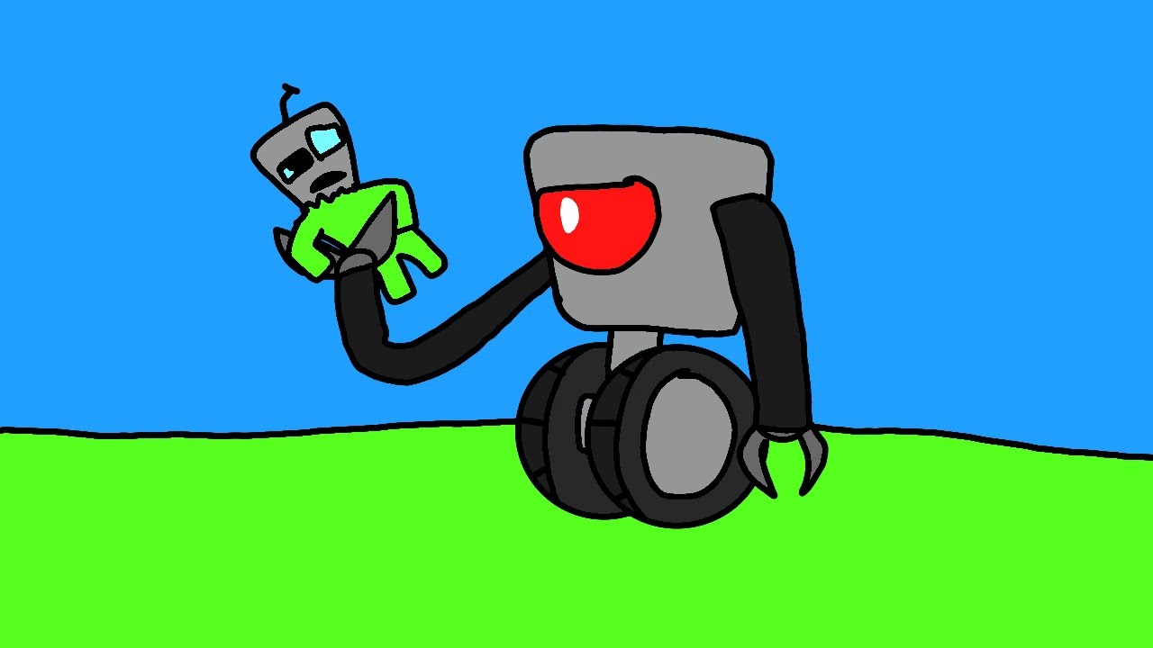 Invader Zim and geer vs omnidroid V1
