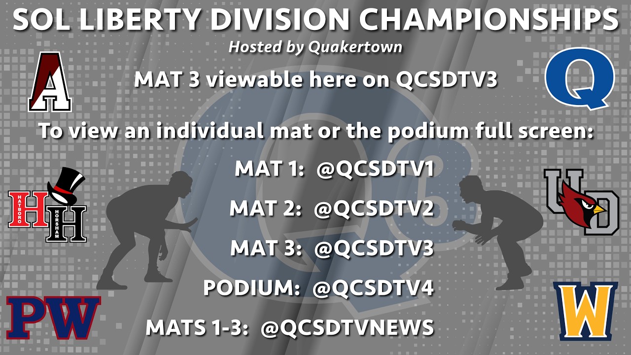 Mat 3 of the SOL Liberty Boys Championships
