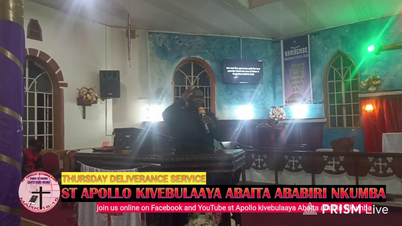 Live streaming of ST APOLLO KIVEBULAAYA C.O.U ABAITA ABABIRI PARISH