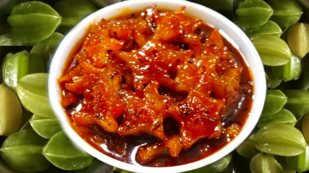 Sweet and Sour Star Fruit Pickle || कमरख अचार || recipe by Syreen's kitchen