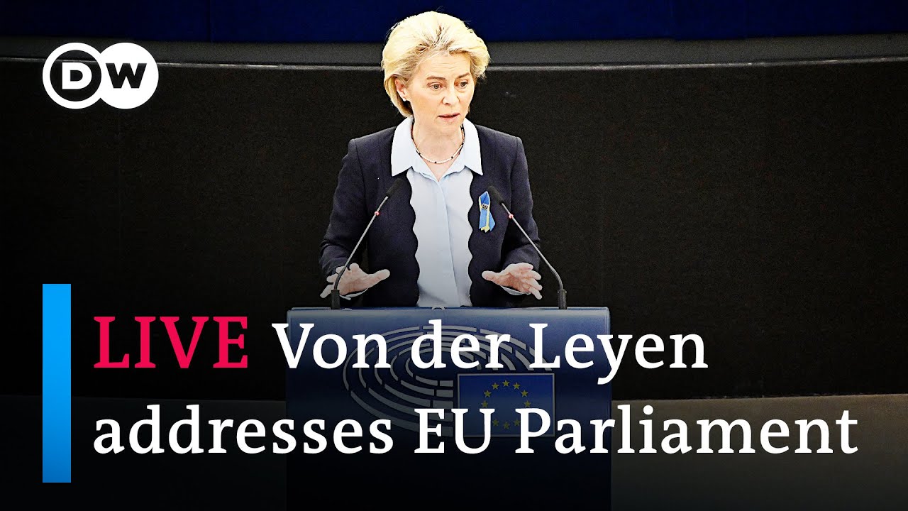 WATCH LIVE: EU Commission President explains new sanctions on Russia | DW News