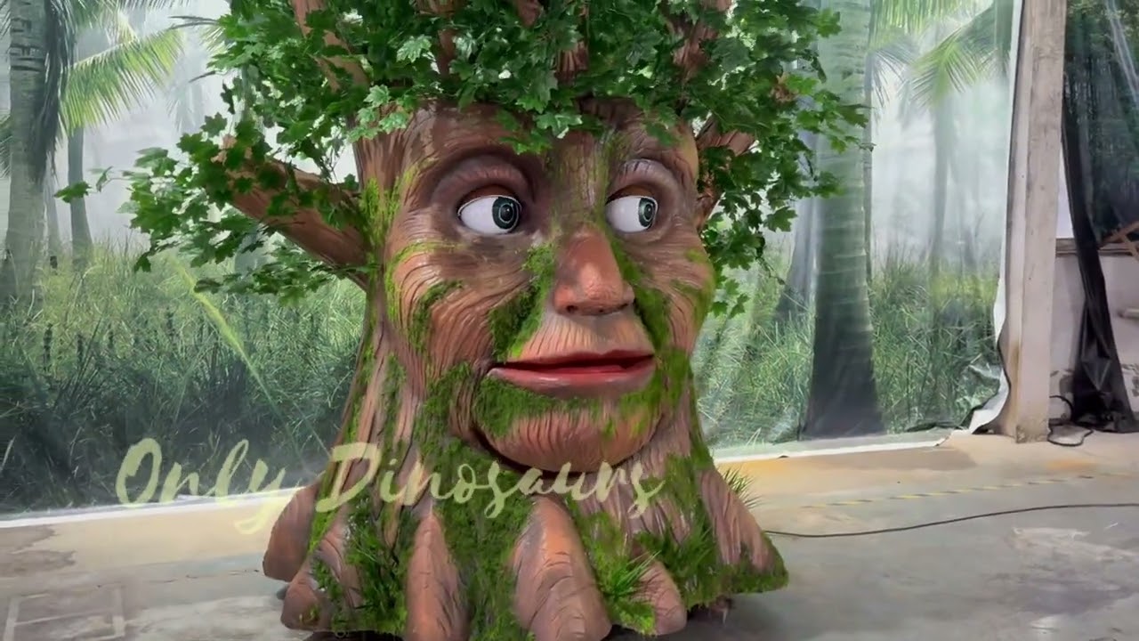 Smart Talking Tree Man &ndash; AI Tree Creation Process 🌳🤖 | How to