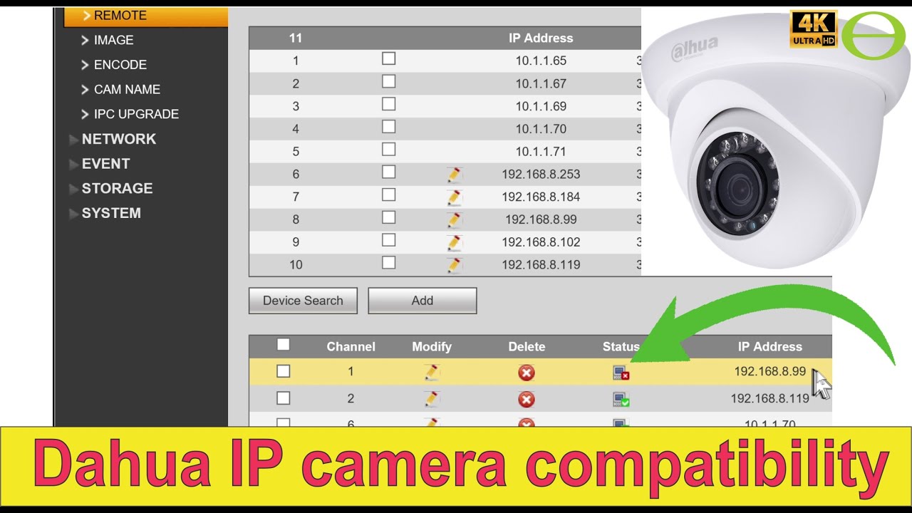 Dahua IP camera HFW2431 not streaming on older NVRs - compatibility issue resolved