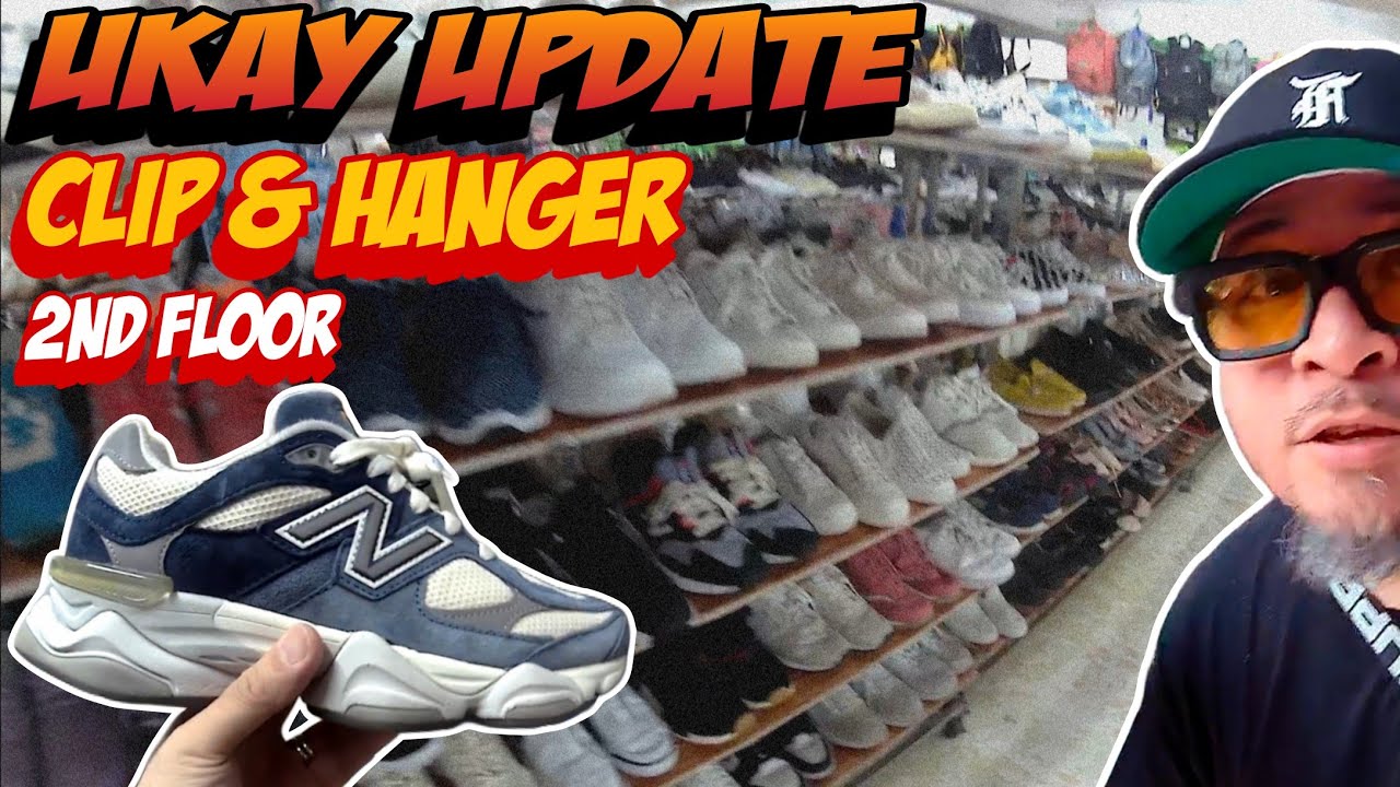 UKAY UKAY! GANDANG SAPATOS MGA BES SA CUBAO! CLIP & HANGER  PA DIN
