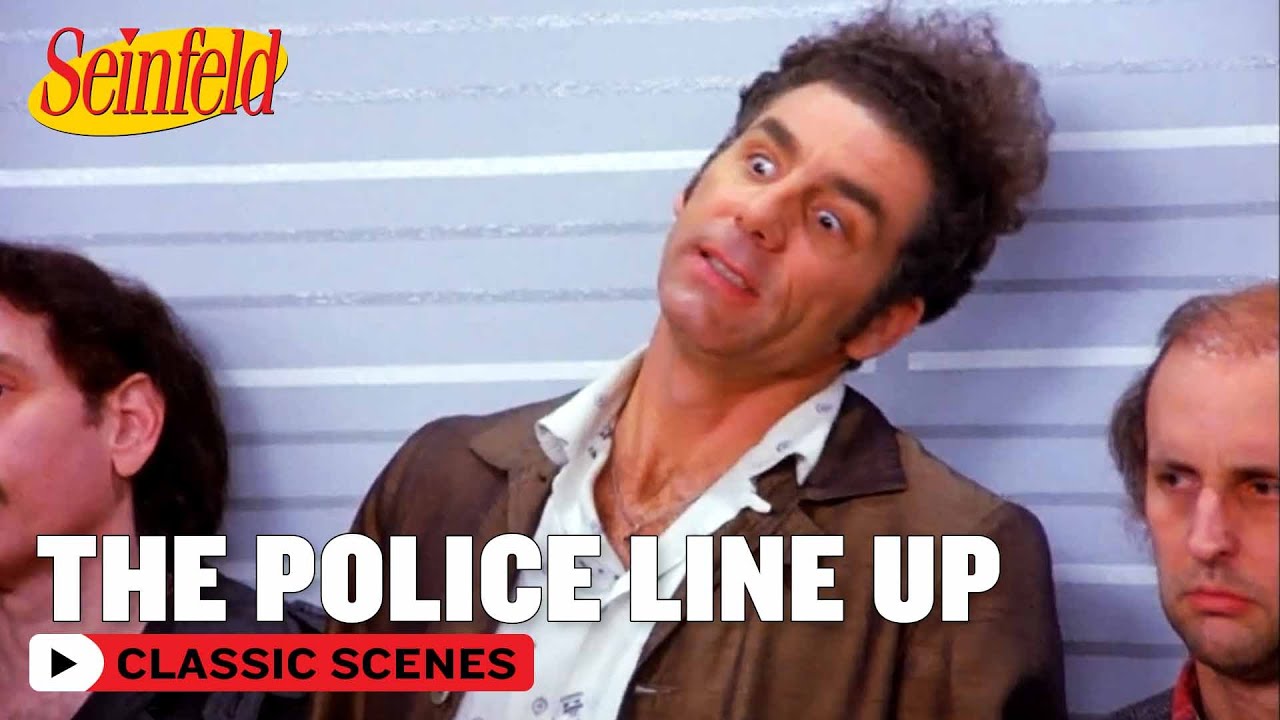 Kramer Uses Tupperware And Joins A Police Line Up | The Beard | Seinfeld