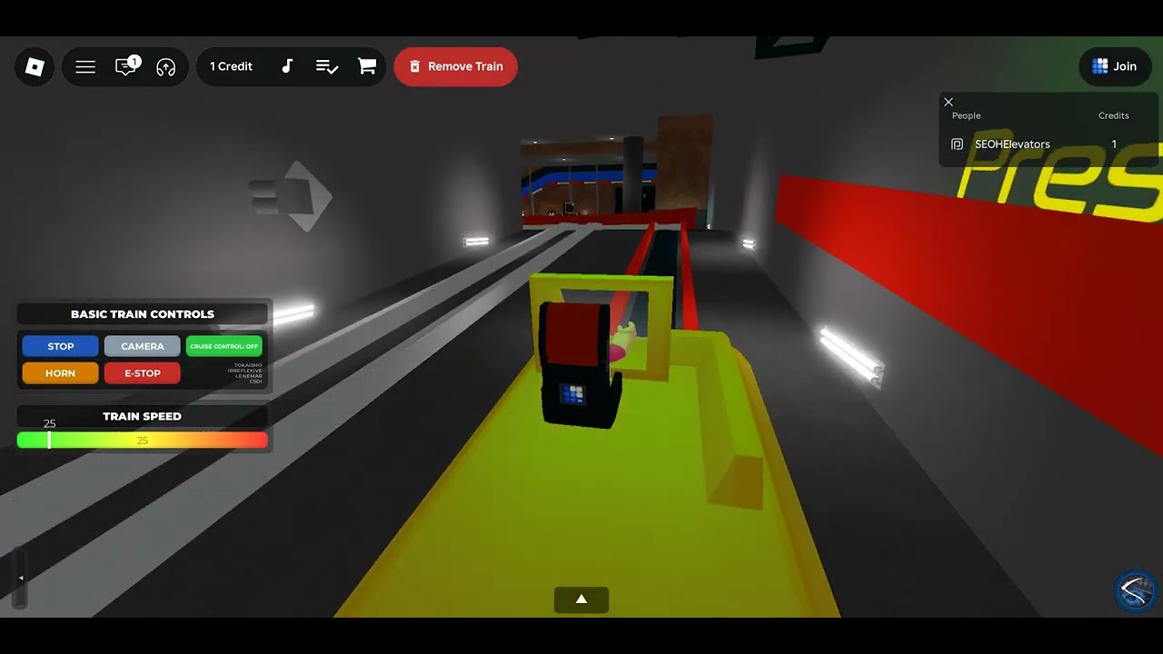 Driving the Train at Pinewood Computer Core the Right Way