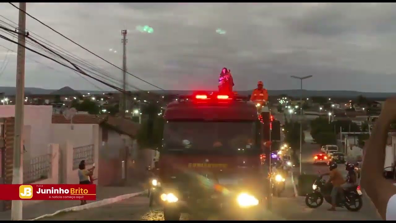 Carreata de Sant'ana foi realizada hoje em Currais Novos - Portal Juninho Brito