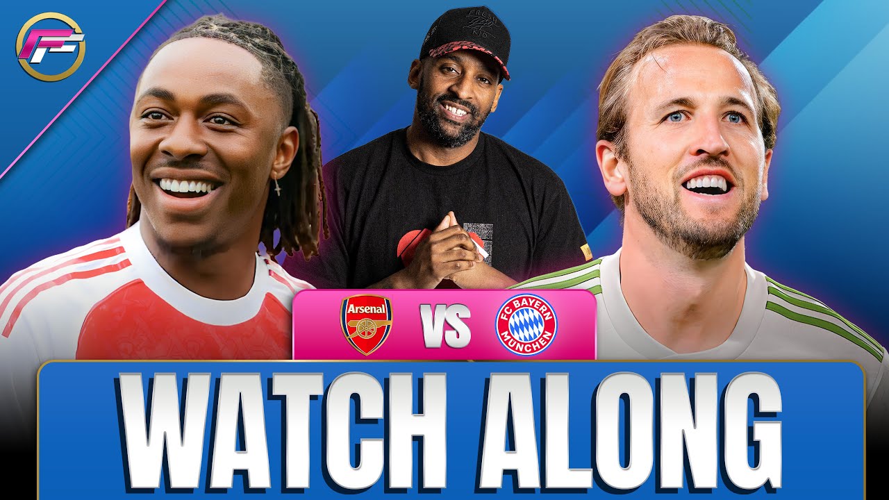 ARSENAL 3-1 BAYERN MUNICH LIVE STREAM | CHAMPIONS LEAGUE WATCH ALONG
