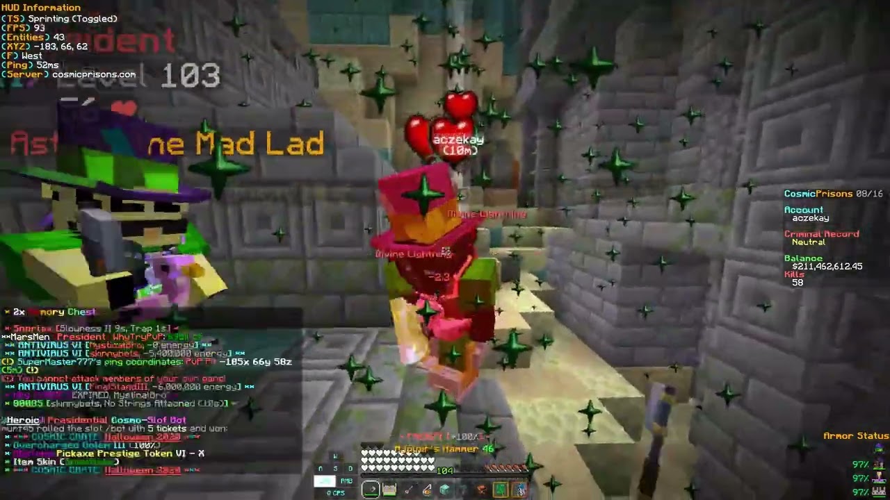 Insane Pit + Emmy Fights (ft. aczekay) | Cosmic Prisons