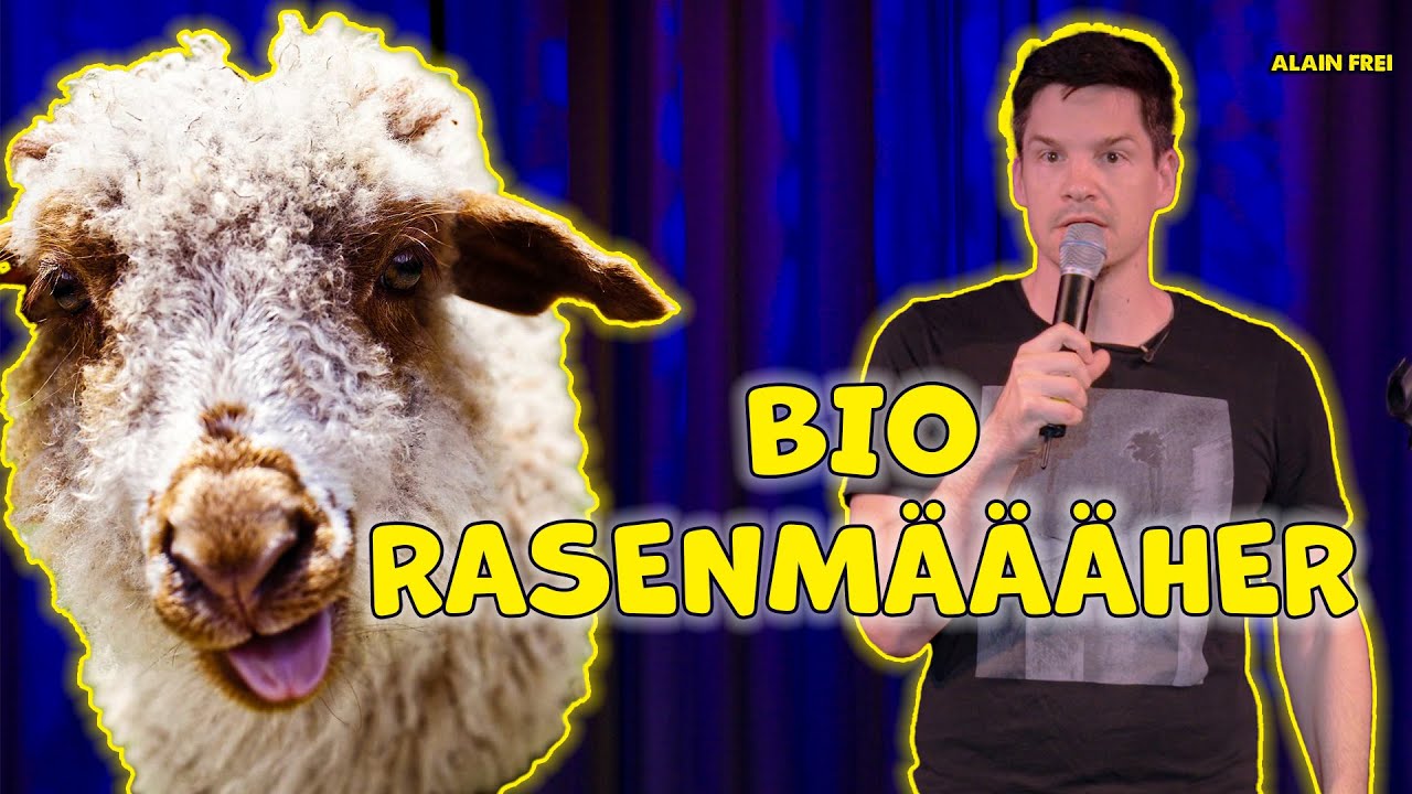 Zuschauerin hält Schaf als Haustier - Alain Frei
