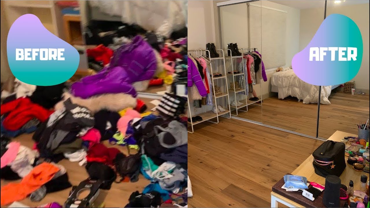 CLEANING MY ROOM TIME LAPSE   |   very satisfying
