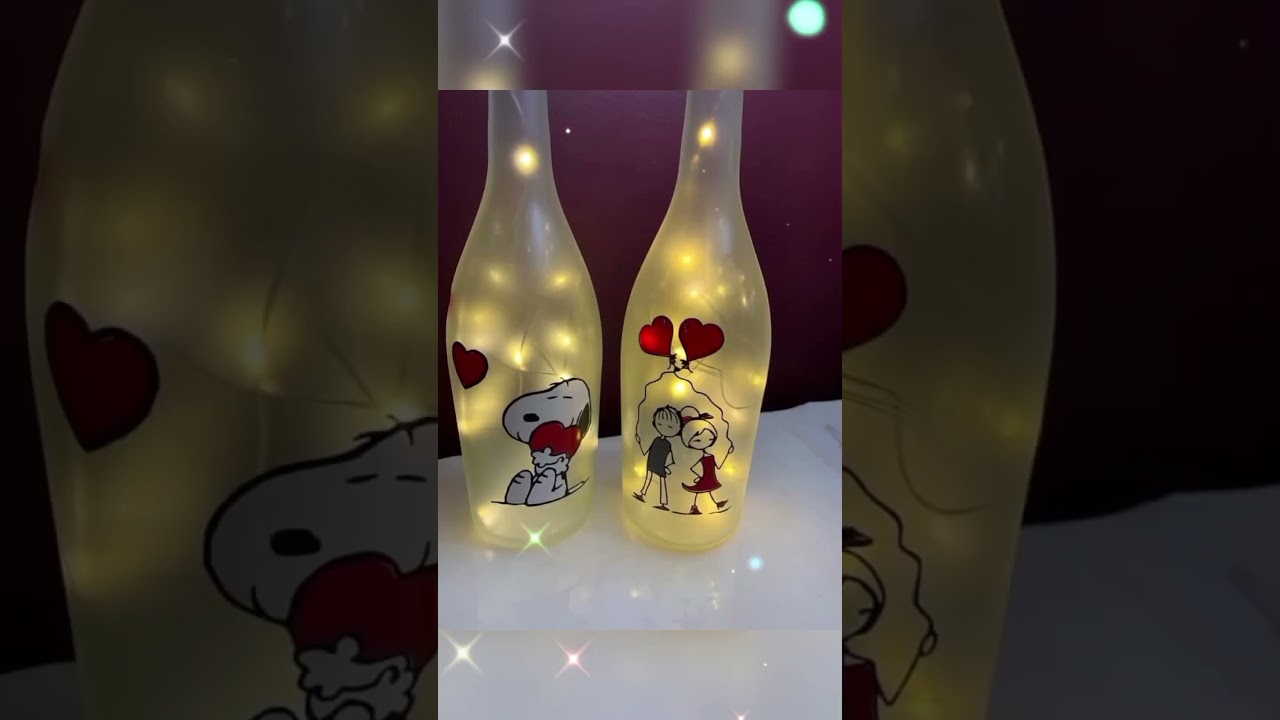 reciclado de botellas vidrio #reciclaje #arte #reciclar #decoration #art #botellas